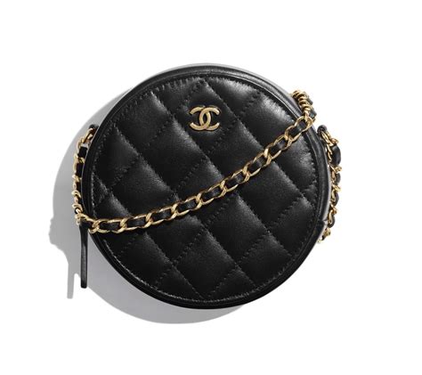 chanel red clutch with chain|chanel round clutch with chain.